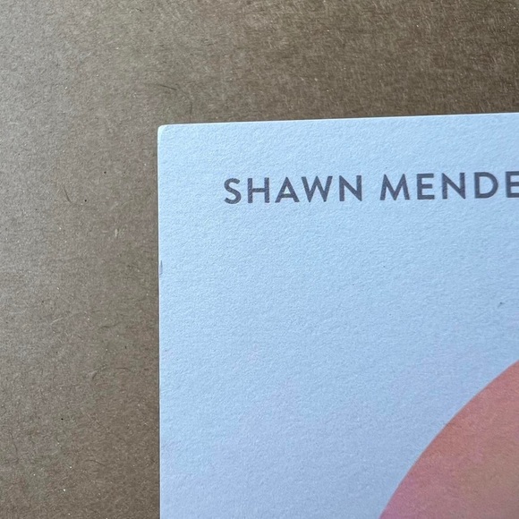 Shawn Mendes "If I Can't Have You" signed post card postcard autograph - Picture 4 of 8